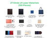xTool Ultimate Laser Material Kit (155pcs)