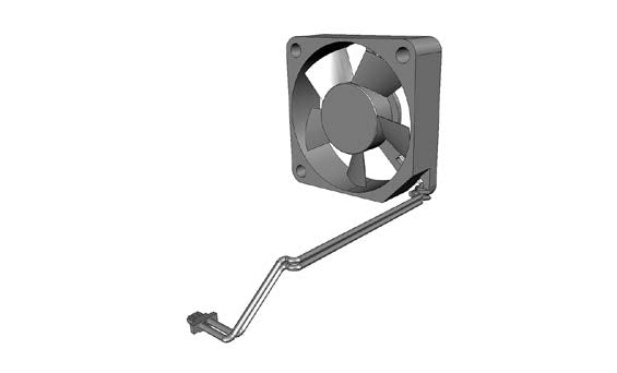 Axial Fan for Inductive Printhead (234578)