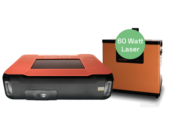 Emblaser Pro Laser Cutter 60W with Fume Extractor