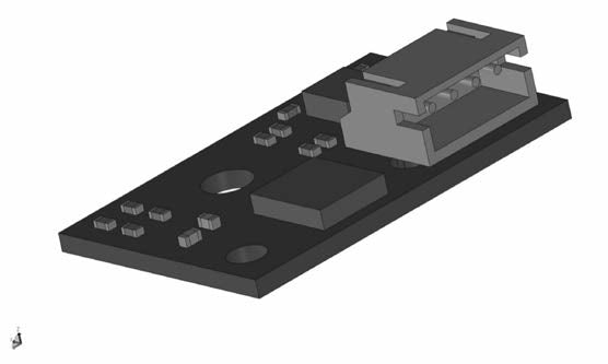 UM(2237) - Filament Flow Sensor PCB Right